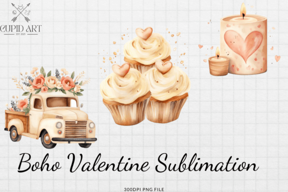 Download Boho Valentine Sublimation - Boho valentine Collection