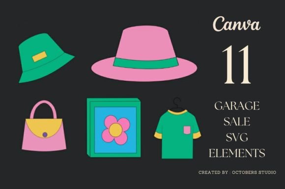 Download Garage Sale SVG Elements - Elements Collection