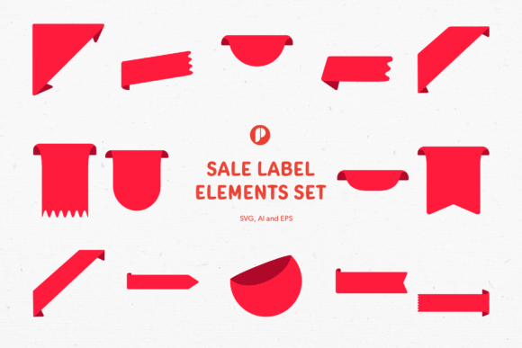 Download Sale Label Elements Set - Elements Collection