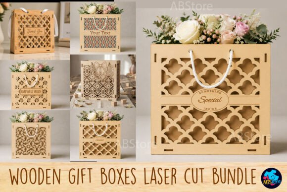 Download Gift Bag Laser Cut Bundle - Gift Collection