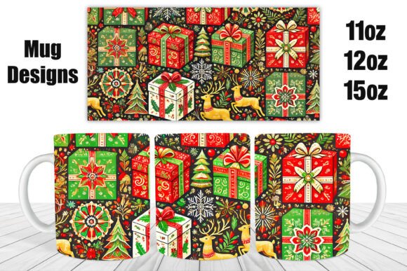 Download Gift Wrap PNG MUG - Gift Collection